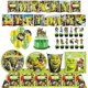 thumbnail image 2 of Suministros de fiesta de cumpleaños con tema de princesa dinosaurio príncipe Shrek y monstruo de Disney, vajilla desechable, cartel de globo, regalo para Baby Shower, 2 of 4