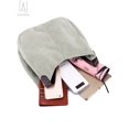 thumbnail image 4 of Gustave Women Fashion Multi-pocket Canvas Shoulder Bag Casual Hobo Handbags Totes Satchels "White", 4 of 10