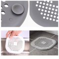 thumbnail image 2 of 1pc Silicone Floor Drain, Shower Drain Hair Cather, Bathroom Drain Hair Anti-Clogging Filter, For Bathroom Kitchen Sink, 2 of 4