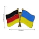 thumbnail image 3 of Broche Con Logotipo 1 Uds Ucrania DE broche bandera DE país insignia ropa gemelos amor paz(A), 3 of 3