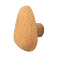 thumbnail image 2 of Perchero de madera montado en la pared perilla del cajón del tocador organizador multiusos de entrada gancho de toalla de pared percha para baño dormi Triángulo, 2 of 9