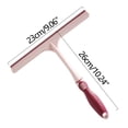 thumbnail image 3 of Blasgw Single Side Wipe Silicone Bathroom Cleaning Mirror Wall Scraper Glass Wiper Tool Pink, 3 of 7