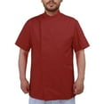 thumbnail image 1 of Men's Chef Coat Short Sleeve Chef Jacket, 1 of 5