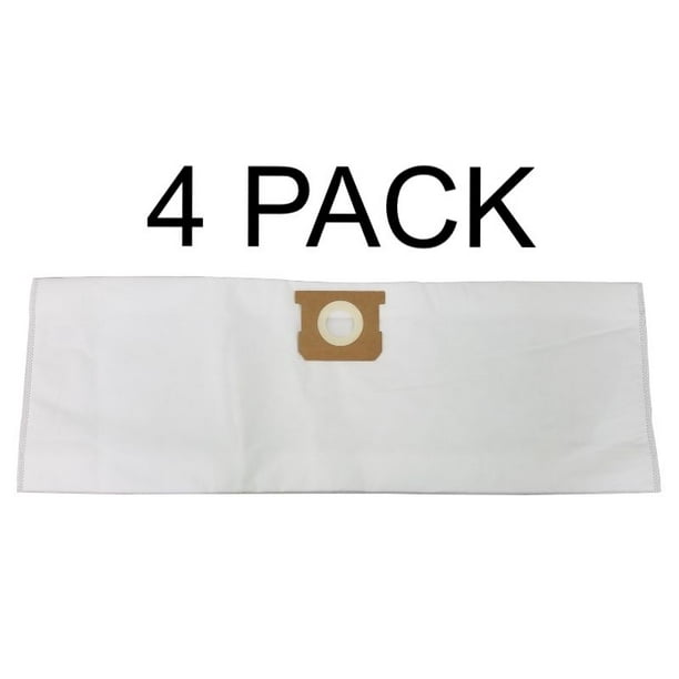 4 HighEfficiency Disposable Collection Filter Bags for ShopVac 90671
