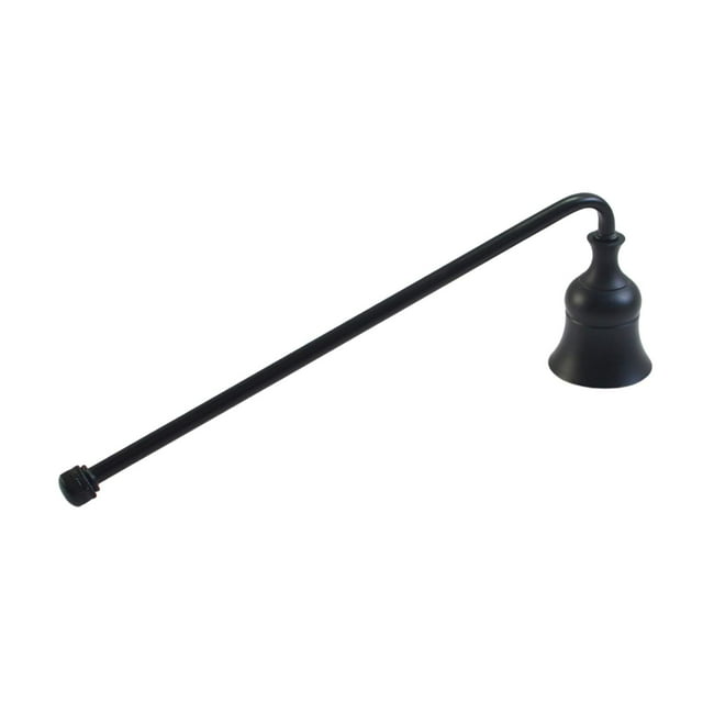 DOLITY Candle Extinguishing Tool Metal Candle Stopper Decorative Wick Trimmer Cover Black