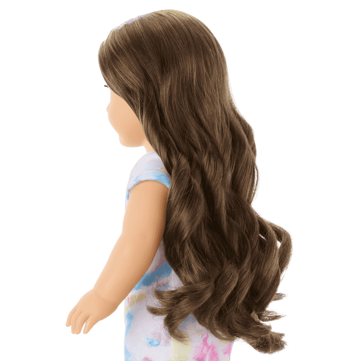 American Girl Truly Me 126 18 inch Doll Wavy Brown Hair Blue Eyes