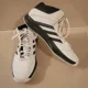 thumbnail image 2 of Ad-id-as Mens Isolation 2 C75914 White Blk Stripe Basketball Sneakers Size 14, 2 of 6