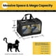 thumbnail image 2 of Sqclv Cat Carrier Airline Approved, Soft-sided Dog Carrier With Inner Safety Leash, Pet Transport Carrier For Small-medium Cats Puppies Up To 15 Lbs, 2 of 5