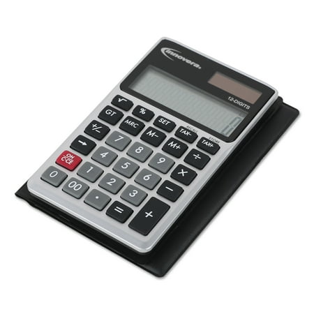 Innovera Handheld Calculator, 12-Digit LCD