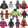thumbnail image 1 of 12 Figuras de Acción de Bloques de Construcción, Colección de Héroes 12.12-12.12 Pulgadas, Regalo para Niños y Fanáticos, 1 of 5