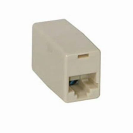 Rj12 6-Pin Modular Inline Coupler Straight-Thru