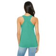 thumbnail image 2 of The Bella + Canvas Ladies Flowy Racerback Tank Top - TEAL - XL, 2 of 4