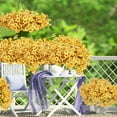 thumbnail image 3 of 6/12pcs Artificial Fake Flowers for Outdoor Decoration, UV Resistant no Fade Silk Violet Flowers Faux Plastic Greenery for Indoor Hanging Planter Garden Porch Window Box Wedding Décor, 3 of 6