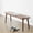 Walnut(39"), variant on 47" Dining Bench, Solid Wood Entryway Bench with Half-Round Design, Wooden Indoor Outdoor Bench for Dining Room, Home Office, Living Room, Oak