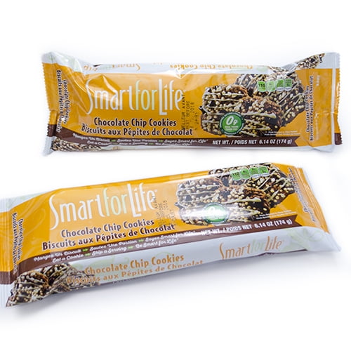 Smart for Life Chocolate Chip Diet Cookies 12 Ct (2 x 6 Ct Sleeves)