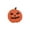 D, variant on Pumpkin Drink Coasters Halloween Decorations,Black Orange Cup Mats for Party Home Table Decor