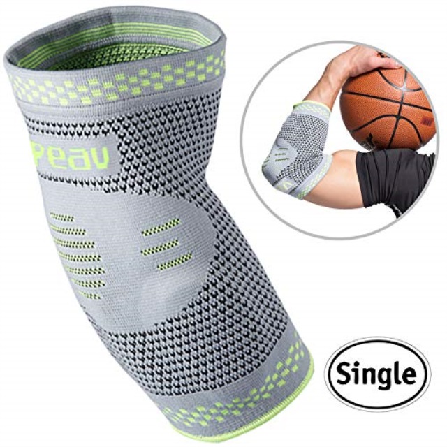 velpeau elbow brace compression sleeve with gel pads support for