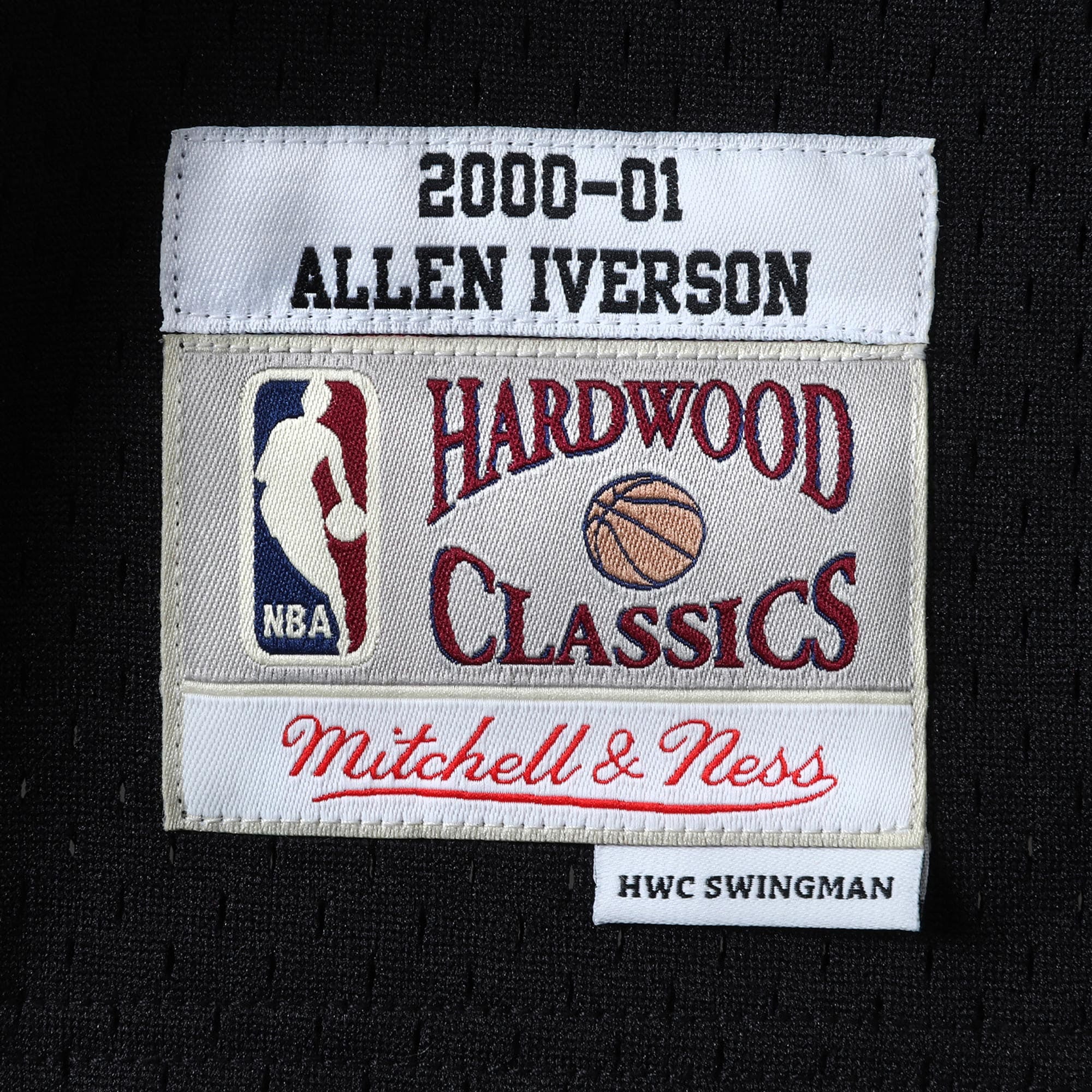 Mitchell & Ness Men's Philadelphia 76ers Allen Iverson 2000-01 Men's Black  Throwback Jesey