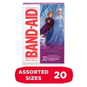 Band-Aid Brand Adhesive Bandages, Disney Frozen, Assorted Sizes, 20 Count