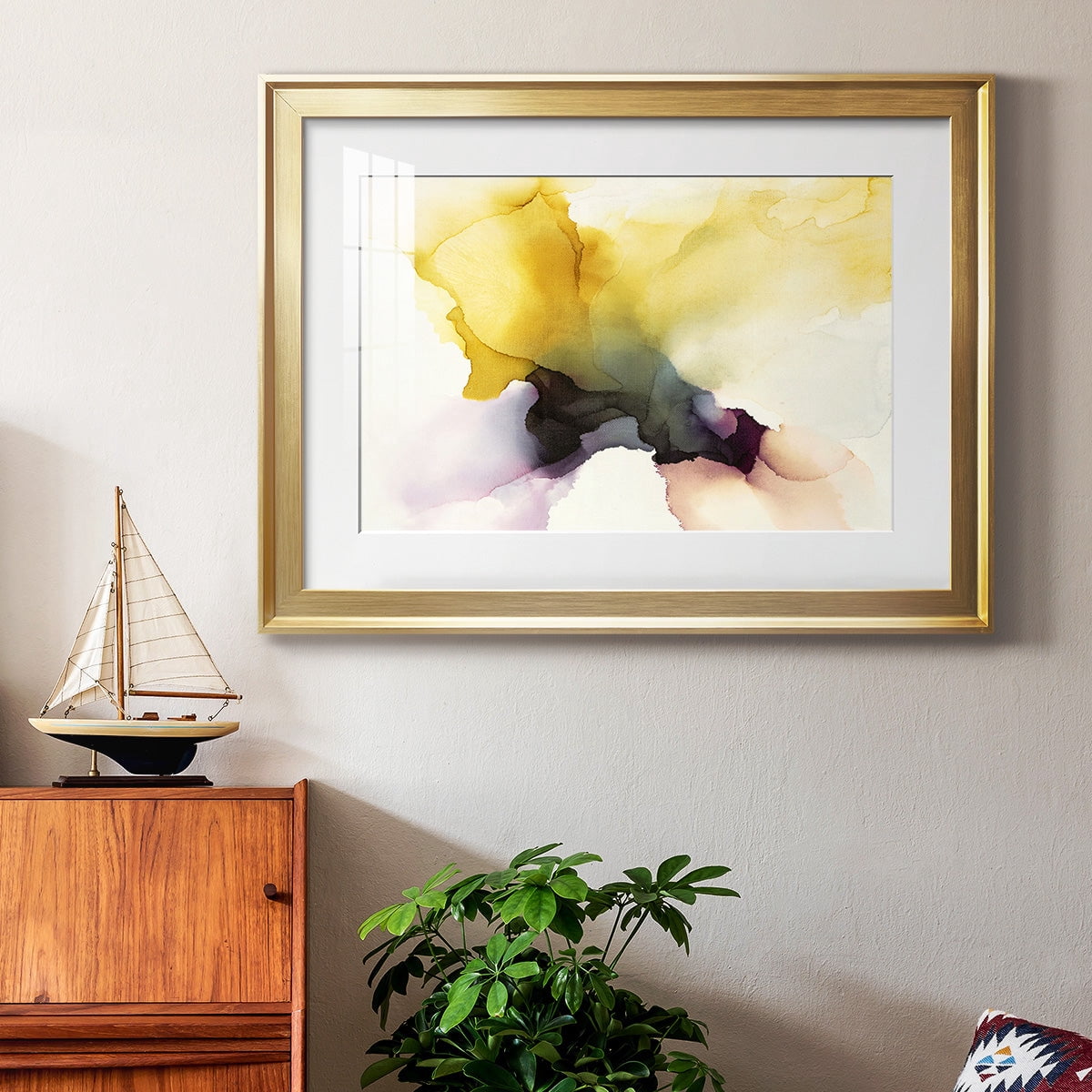 Never Have I Laid Eyes on Equal Beauty in Man or Woman Premium Framed Print - Ready to Hang