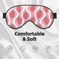 thumbnail image 5 of Uemuo Strawberries Pattern Sleep Eye Mask - Light Blocking Sleep Mask Blocking Out Light Perfectly, Soft and Comfortable Night Eye Mask, Eye Blinder, 5 of 7