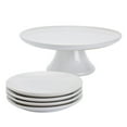 thumbnail image 2 of Tabletops Gallery 5Pc Ensemble De Service De Dessert, 2 of 6