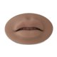 thumbnail image 1 of Scienceny Práctica de maquillaje permanente en 3D, modelo de labios y boca, adhesivo portátil, piel reutilizable, enseñanza escolar, entrenamiento Material de laboratorio Café Scienceny TO008711-02, 1 of 6