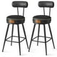 thumbnail image 1 of Taburetes de bar VASAGLE EKHO Collection, juego de 2 unidades, color negro, 1 of 8