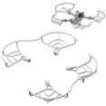 thumbnail image 1 of Propeller Guard Quick Release Hélice Pale Protection Kit Antichoc Hélice Protecteur Anti-Rayures Hélice Housse de Protection Compatible avec DJI Mini 3 Pro, 1 of 10
