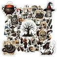thumbnail image 6 of 35pcs Horror Stickers Halloween Gothic Stickers Spooky Witch Decals for Phone Laptop Suitcase, 6 of 9