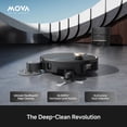 thumbnail image 3 of MOVA V70 Ultra Complete Robot Vacuum and Mop, 42kPa Suction, 17cm Mop Extension, 12cm Side Extension, Bagless Dust Tank, Automatic Drying, 3 of 9