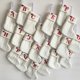 thumbnail image 4 of Medias de Navidad bordadas con 26 letras, alfabeto de copo de nieve, adorno de árbol de Navidad personalizado, regalo, decoración de vacaciones familiares, 4 of 4