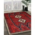 thumbnail image 2 of Ahgly Company Indoor Rectangle Traditional Red Persian Area Rugs, 7' x 9', 2 of 6