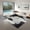 Grey, variant on Shininglove Modern Abstract Area Rugs for Living Room, Non-Slip, Washable, Low Pile, Stain-Resistant Contemporary Indoor Carpet for Bedroom Dining Room Home Office