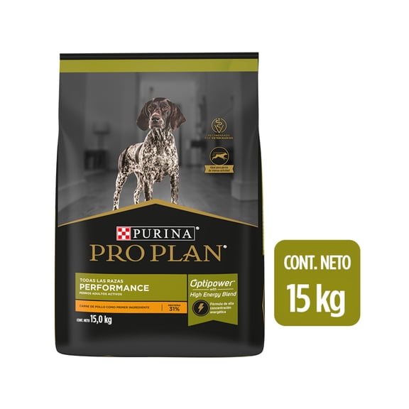 Alimento seco para perro Purina Pro Plan Performance Pollo Adulto Todas las Razas 15kg