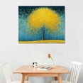 thumbnail image 2 of Chilfamy Fall Decor Golden Tree Landscape Wall Art Canvas Wall Art Picture 20x16in for Living Room Bedroom 20x16in, 2 of 3