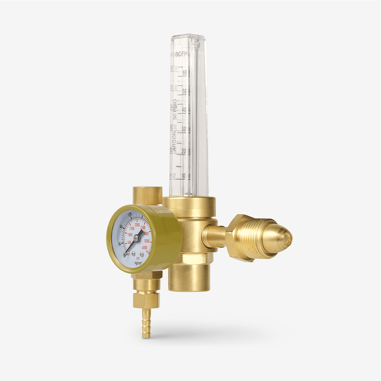 5/8" Argon CO2 Pressure Reducer Valve Regulator Gauge Flow Meter Welding Beer 