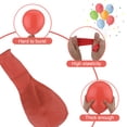 thumbnail image 4 of relayinert Macaron Balloon - New, 4 of 9