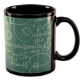 thumbnail image 1 of Math Geek Formulas Chalkboard All Over Black Out Coffee Mug, 1 of 2