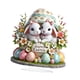 thumbnail image 4 of Placa acrílica de escritorio con decoración de conejito de Pascua 2D, suministros creativos decorativos para fiestas Estilo B, 4 of 9