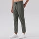 thumbnail image 1 of Pantalones largos para hombre, casuales, de moda, de color sólido, con cordón, cintura elástica y bolsillos., 1 of 9