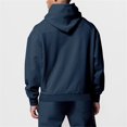 thumbnail image 5 of kamemir Men's Pull Over Hoodie(Navy,XL), 5 of 6