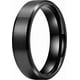 thumbnail image 1 of Set 1 Anillos Hombre Clasicos de Acero Inoxidable. Anillos de Mujer Resistentes y Elegantes Xtellar negro, 1 of 4
