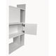 thumbnail image 2 of Librero Organizado DEREK Con Puertas Minimalista, 2 of 5