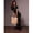 Black, variant on Womens Solid Black Casual T-Shirt Dress Round Neck Short Sleeve Maxi Length