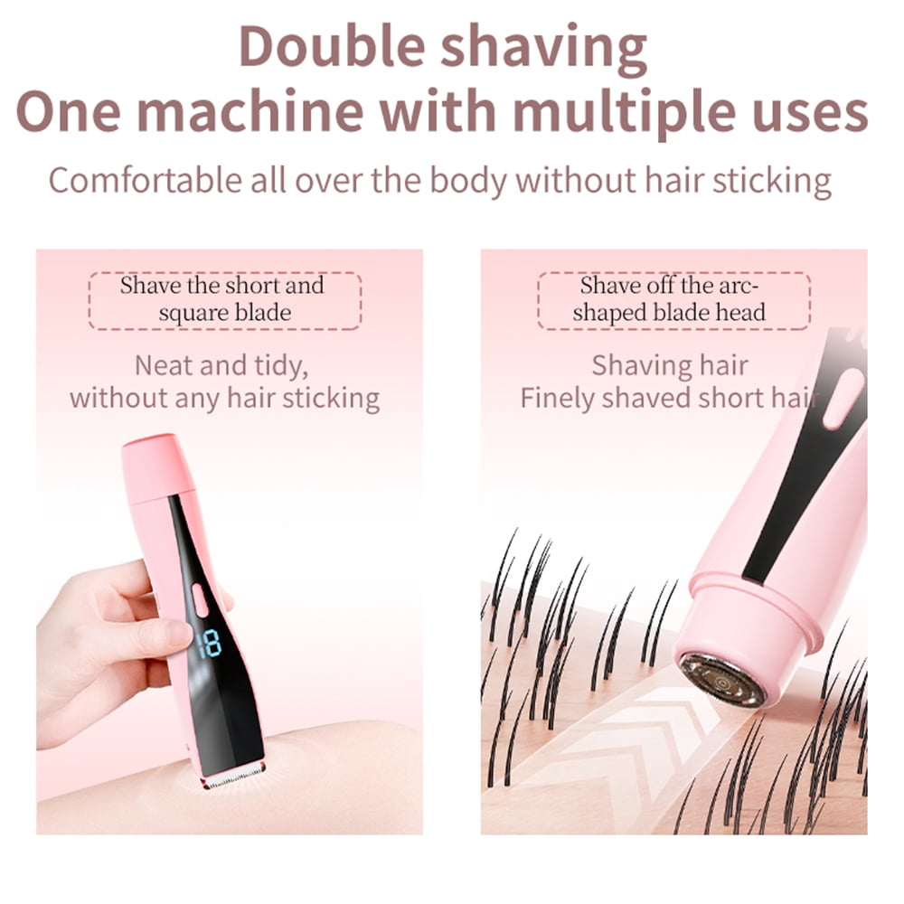 Hair Removal Epilators Bikini Trimmer for Women Painless Waterproof Electric Shaver Razors for Facial Leg Body Armpit