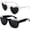 Just Engaged-b, variant on Bride and Groom Decorations Sunglasses for Honeymoon Accessorie Wedding Decoration