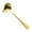 Gold, variant on RUIQPGRT Kitchen Clearance,1 Pieces Small Drizzle Spoon Stainless Saucier Soup Spoon For Spooning Gravies And