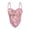 yue866-Pink-Women's Corsets, variant on KHONTS Corset Tops for Women Floral Beaded Bustier Underwire Padded Crop Tops Adjustable Spaghetti Straps Tank Tops for Nightclub Going out Halloween Party White XL