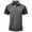 Grey, variant on Men's Color Block Short Sleeve Shirt - Casual Summer Tee, Classic Collar, Polyester Fabric, Sizes (S-XXL), Work Weekend